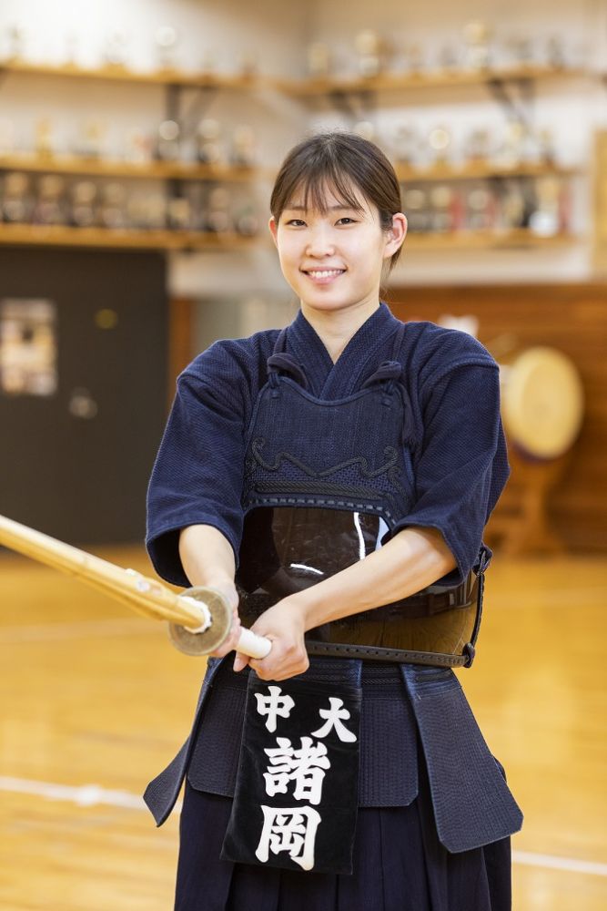 Five values ​​learned through Kendo: Improved etiquette, concentration, physical strength, perseverance, and leadership.