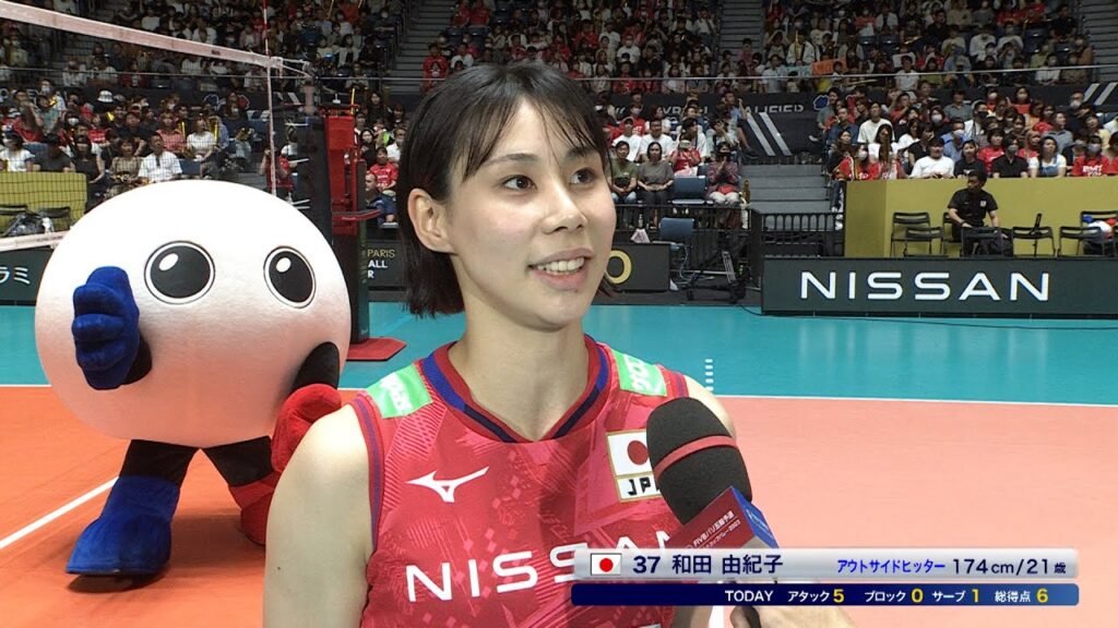 女子バレーボール選手の和田由紀子：ハーフの噂、日本代表としての活躍、身長やサーブの強みについて
